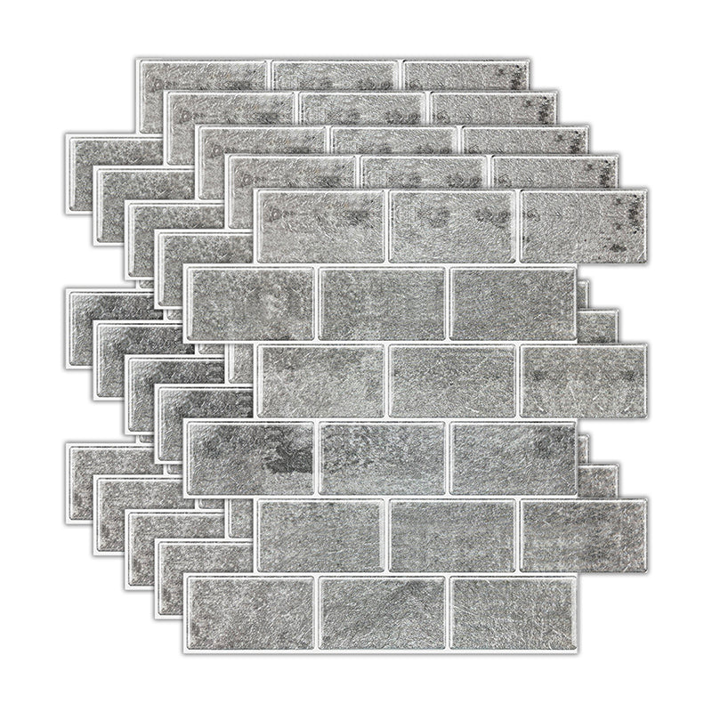 BowLift | Peel and Stick Tiles Subway Rectangle Waterproof PVC Tile-Peel & Stick for the Kitchen 10-Pack