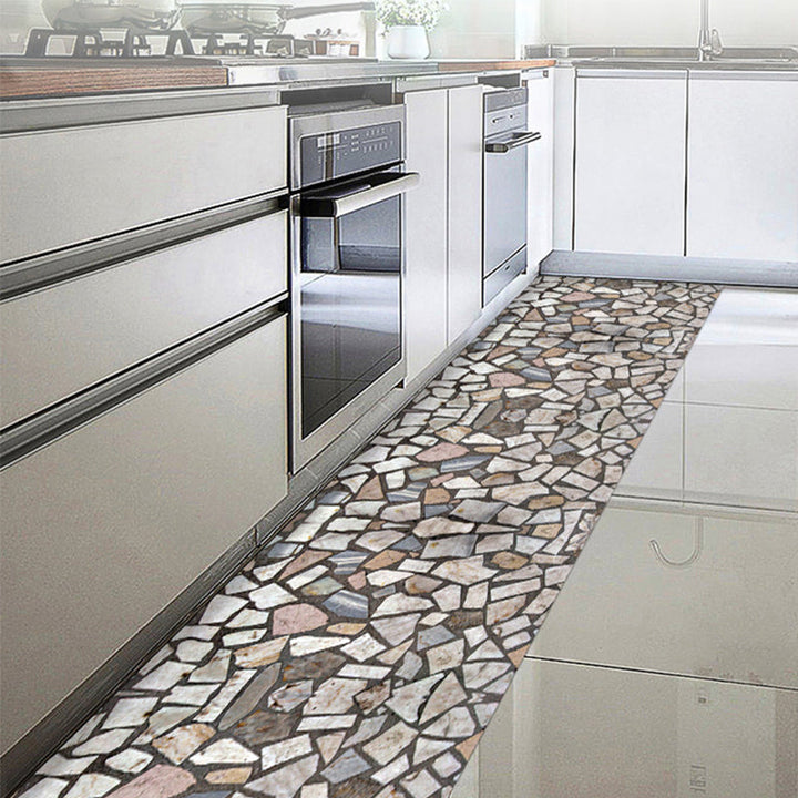 BowLift | Modern Style Square PVC Flooring Stone Design Peel and Stick Vinyl Flooring