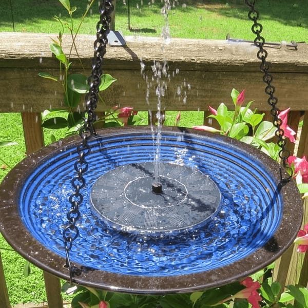 BowLift | Solar Bird Bath Fountain – Relaxing Garden Water Feature with Soothing Sounds
