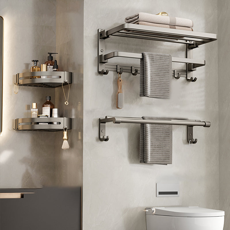 BowLift | Modern Towel Bar Bathroom Set Bathroom Shelf Bathroom Accessory Kit
