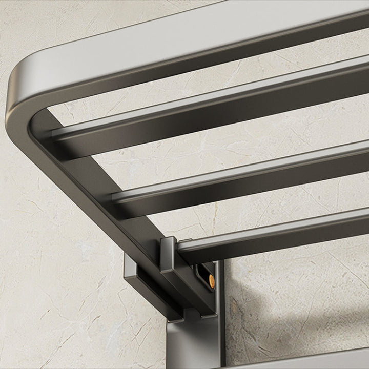 BowLift | Modern Towel Bar Bathroom Set Bathroom Shelf Bathroom Accessory Kit
