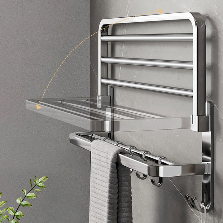 BowLift | Modern Polished Chrome Bathroom Accessory Set Made of Stainless Steel