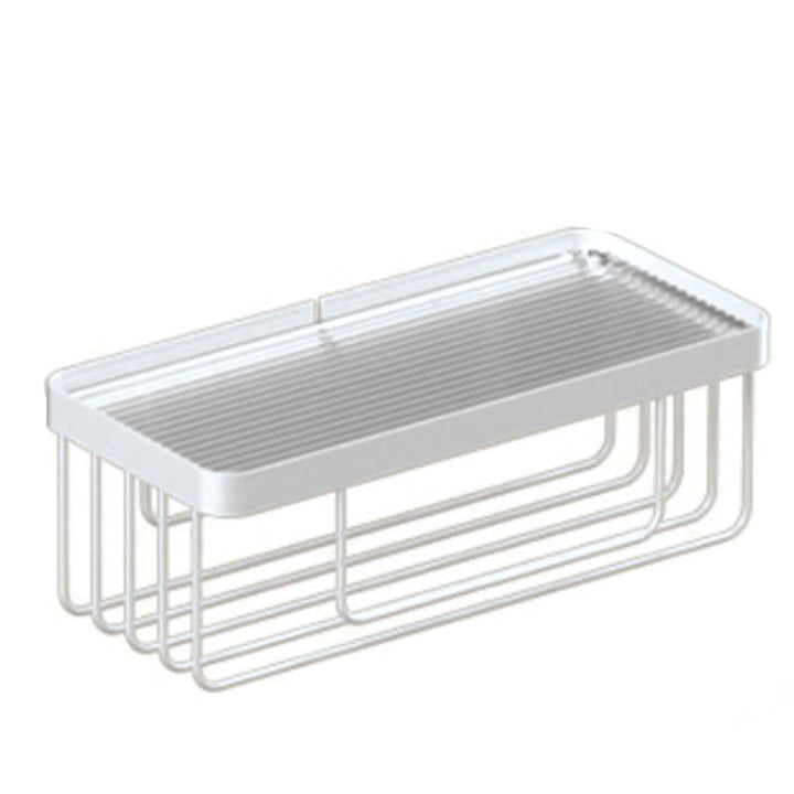 BowLift | White Metal and Acrylic Bathroom Accessories as a Single Piece or in a Set with Bathroom Shelf