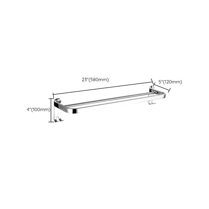 BowLift | Modern Stainless Steel Bathroom Accessories Towel Bar Bathroom Set
