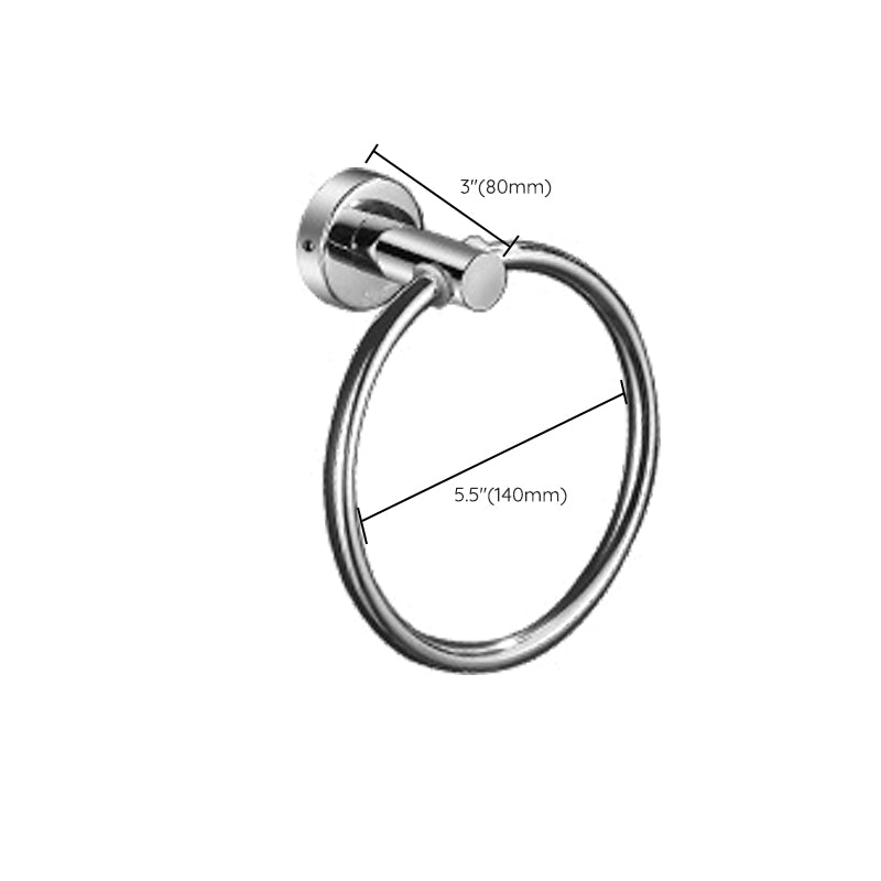 BowLift | Modern Bathroom Set Stainless Steel Bathroom Shelf Bathroom Accessory Set