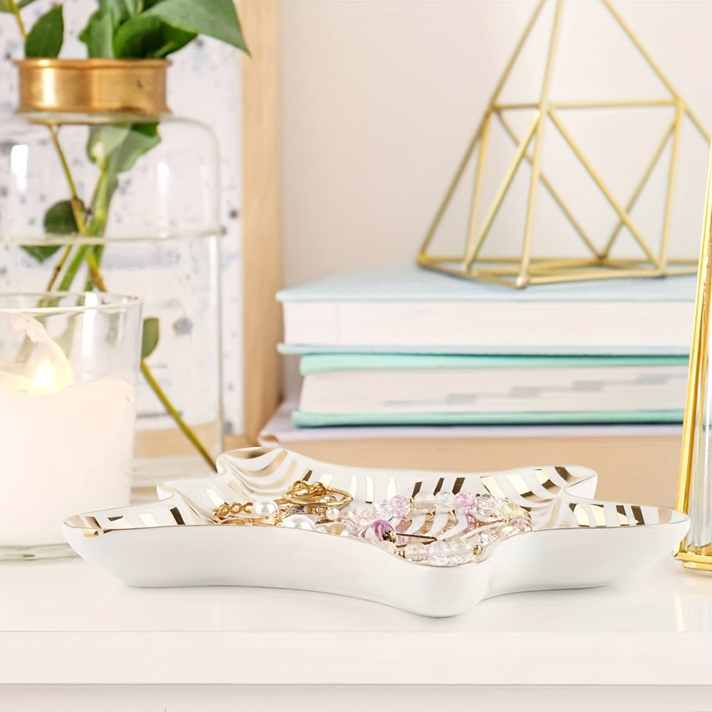 Charming CeramicDish - Elegant Ceramic Jewelry Bowl Bowlift