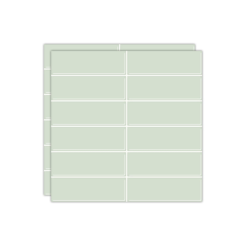 BowLift | Peel and stick tiles Waterproof plastic rectangular peel and stick tile for the kitchen 2-pack
