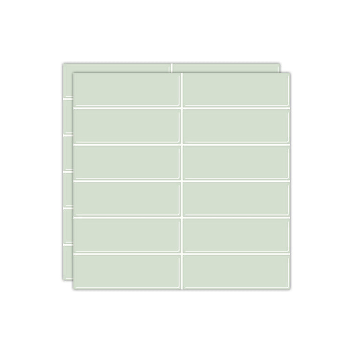 BowLift | Peel and stick tiles Waterproof plastic rectangular peel and stick tile for the kitchen 2-pack