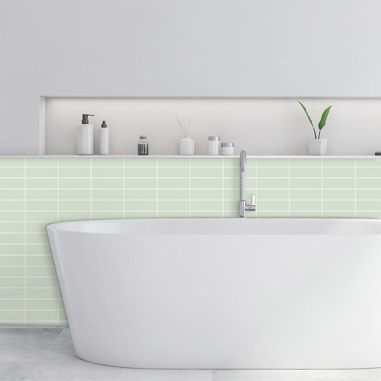 BowLift | Peel and stick tiles Waterproof plastic rectangular peel and stick tile for the kitchen 2-pack