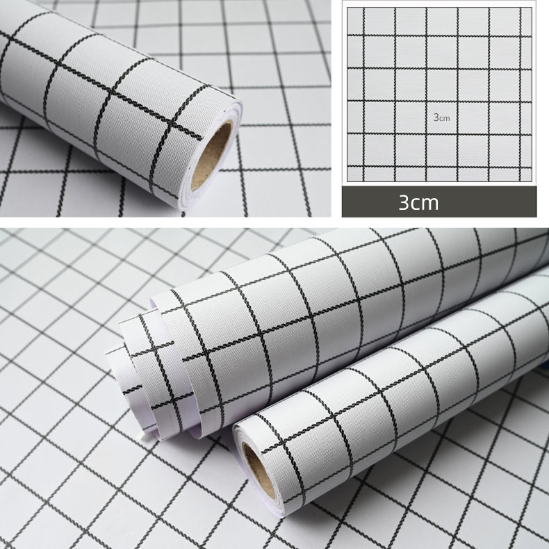 BowLift | Modern Kitchen Backsplash Tile Check Print Peel and Stick Backsplash Tile