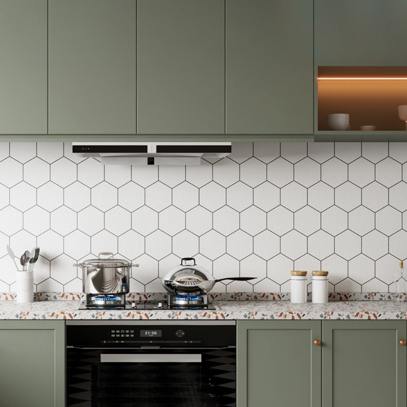 BowLift | Modern Smooth Mosaic Tile Peel and Stick Wall Tile for the Kitchen