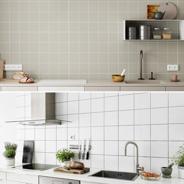 BowLift | Modern Smooth Mosaic Tile Peel and Stick Wall Tile for the Kitchen