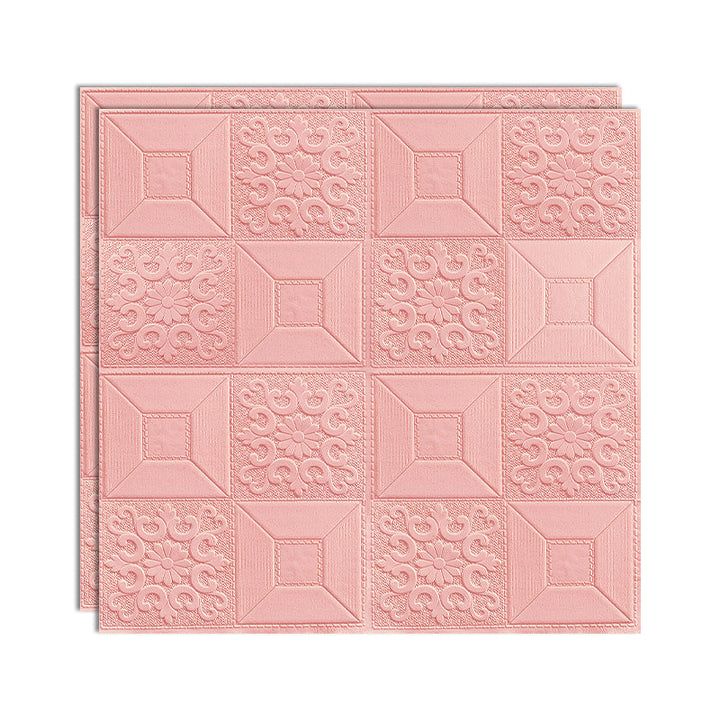 BowLift | Modern Wall Panel Peel and Stick Texture Effect Design Square Wall Panel