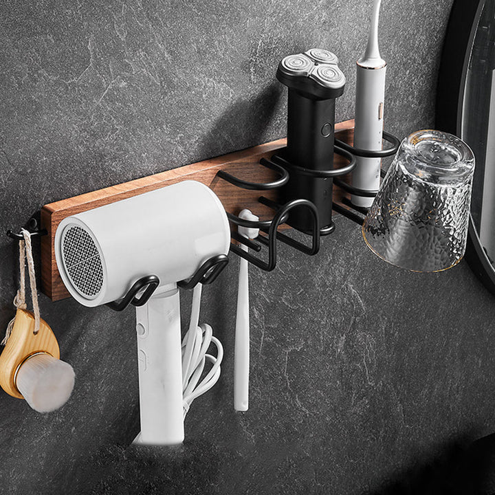 BowLift | Modern black bathroom set bathroom shelf towel bar bathroom accessories set