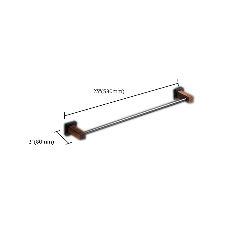 BowLift | Modern black bathroom set bathroom shelf towel bar bathroom accessories set
