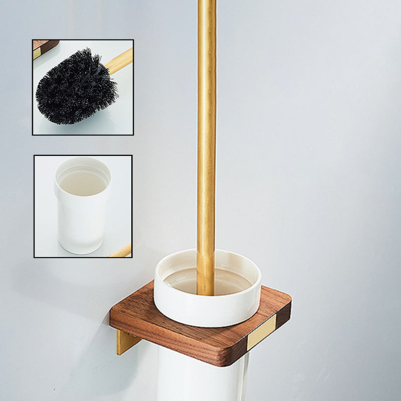 BowLift | Modern Gold Bathroom Accessory Set Bathroom Shelf Paper Holder Bathroom Accessory Set
