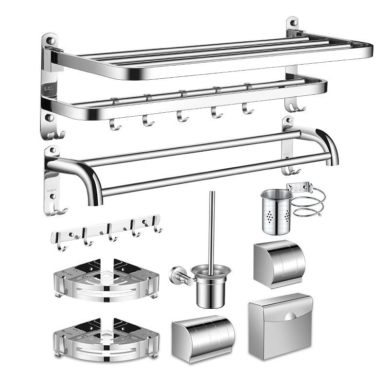 BowLift | Modern Stainless Steel Bathroom Set Paper Holder Bathroom Shelf Bathroom Accessories
