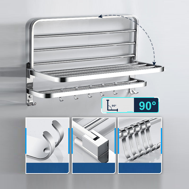 BowLift | Modern Stainless Steel Bathroom Set Paper Holder Bathroom Shelf Bathroom Accessories