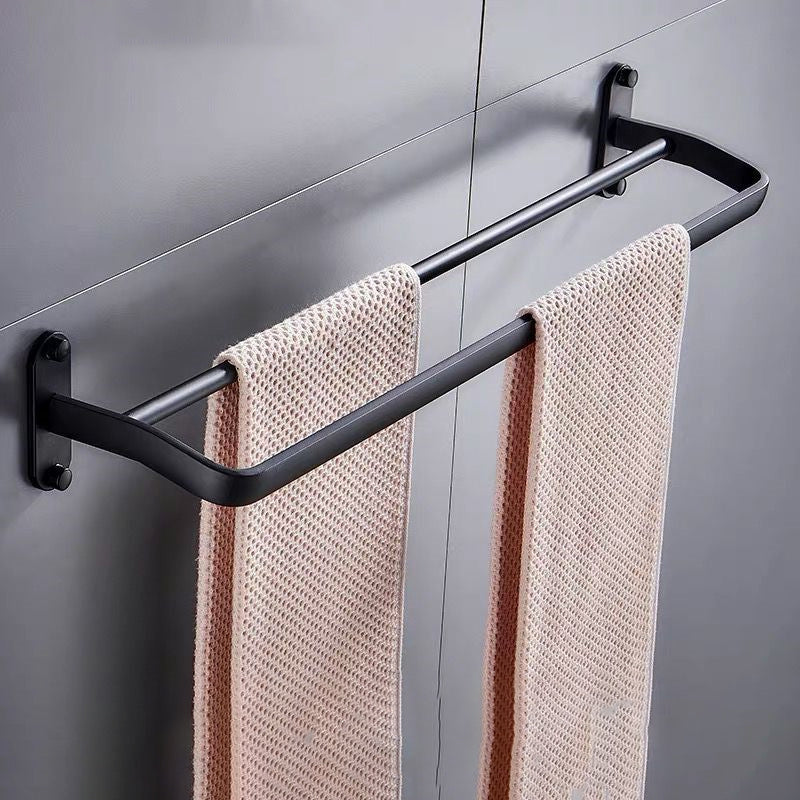 BowLift | Modern Bathroom Accessory Set Black Soap Dish Bath Shelf Bathroom Set