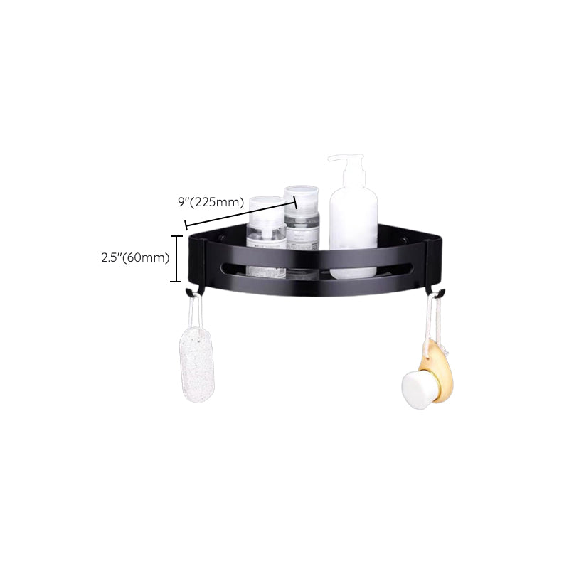 BowLift | Modern Bathroom Accessory Set Black Soap Dish Bath Shelf Bathroom Set