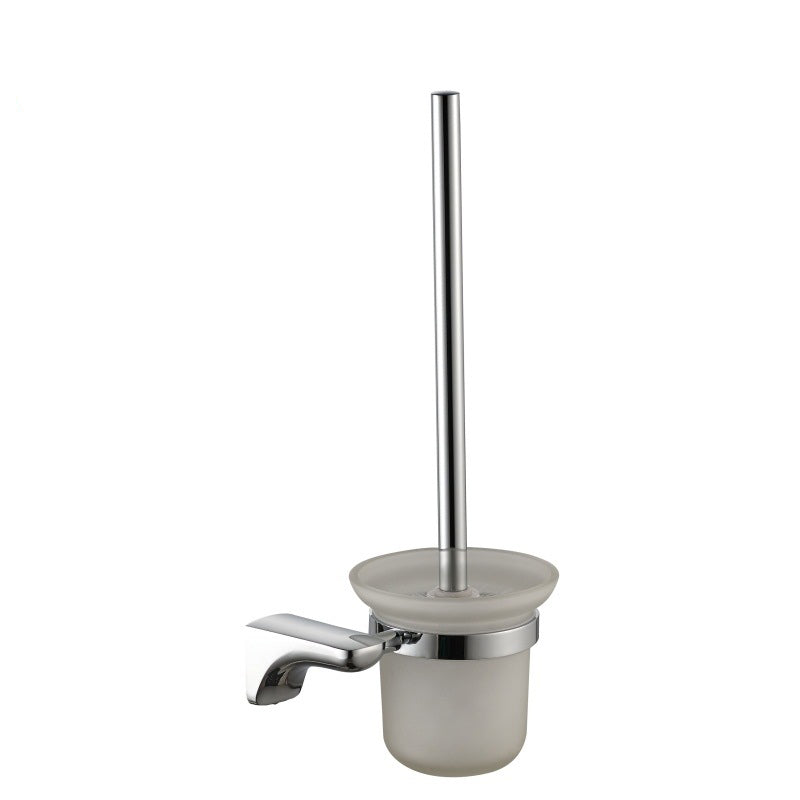 BowLift | Modern Bathroom Hardware Paper Holder Bathroom Shelf Silver Bathroom Accessory Set