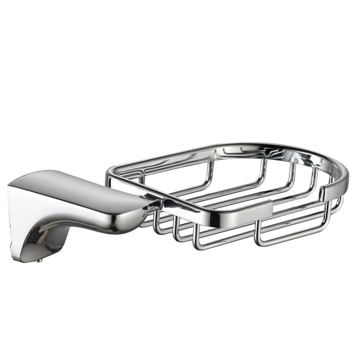 BowLift | Modern Bathroom Hardware Paper Holder Bathroom Shelf Silver Bathroom Accessory Set
