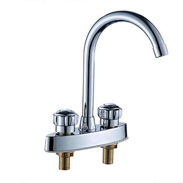 BowLift | High arch conversion faucet two-handle brass sink faucet for the bathroom