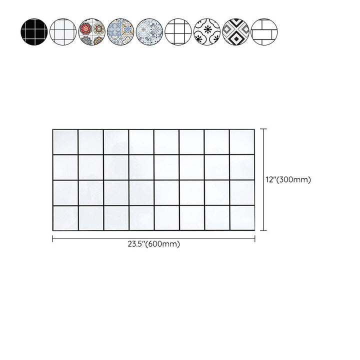 BowLift | Modern Mosaic Tiles Waterproof Peel and Stick Back Wall Tile for the Kitchen