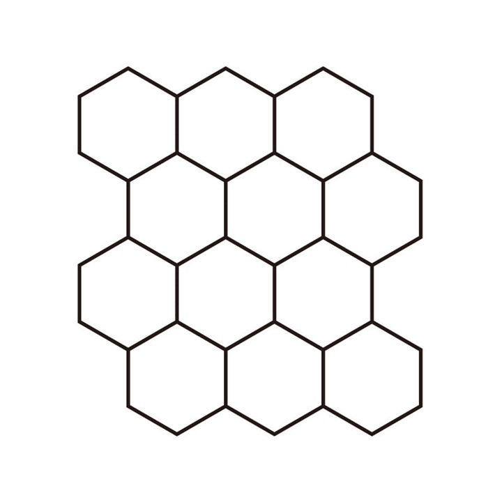 BowLift | Peel and Stick Hexagonal Tiles Waterproof Peel & Stick Tile for Shower 2-Pack