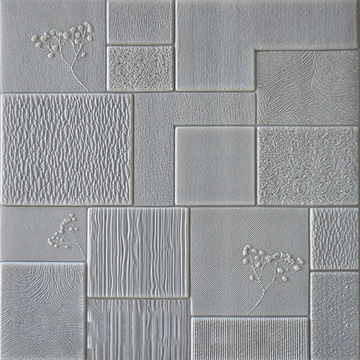 BowLift | Industrial Wall Plank 3D Brick Bathroom Living Room Wall Panel Set of 1