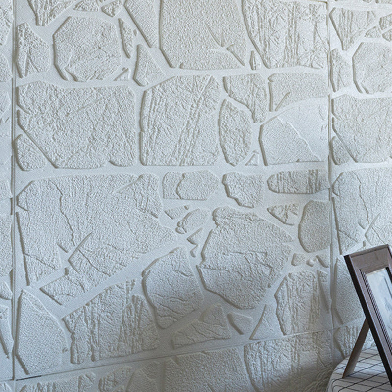 BowLift | Modern Pearl Wainscoting PVC Wall Access Panel Peel and Stick Wall Tile for Bedroom