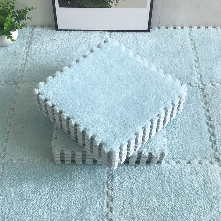 BowLift | Color-Fading-Resistant Carpet Tile Solid Interlocking Carpet Tile