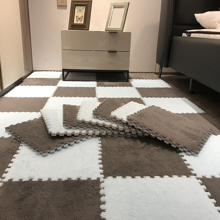 BowLift | Color-Fading-Resistant Carpet Tile Solid Interlocking Carpet Tile
