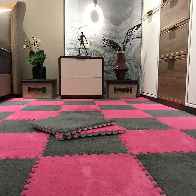 BowLift | Color-Fading-Resistant Carpet Tile Solid Interlocking Carpet Tile