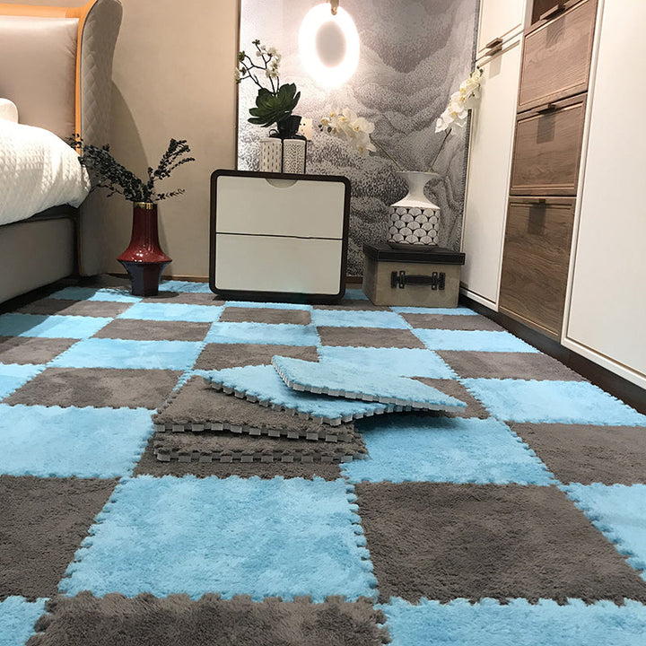 BowLift | Color-Fading-Resistant Carpet Tile Solid Interlocking Carpet Tile
