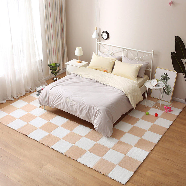 BowLift | Color-fade-resistant carpet tile Solid color interlocking carpet tile