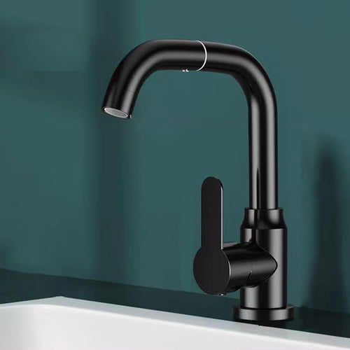 BowLift | Modern sink faucet bathroom faucet brass lever swivel spout sink faucet