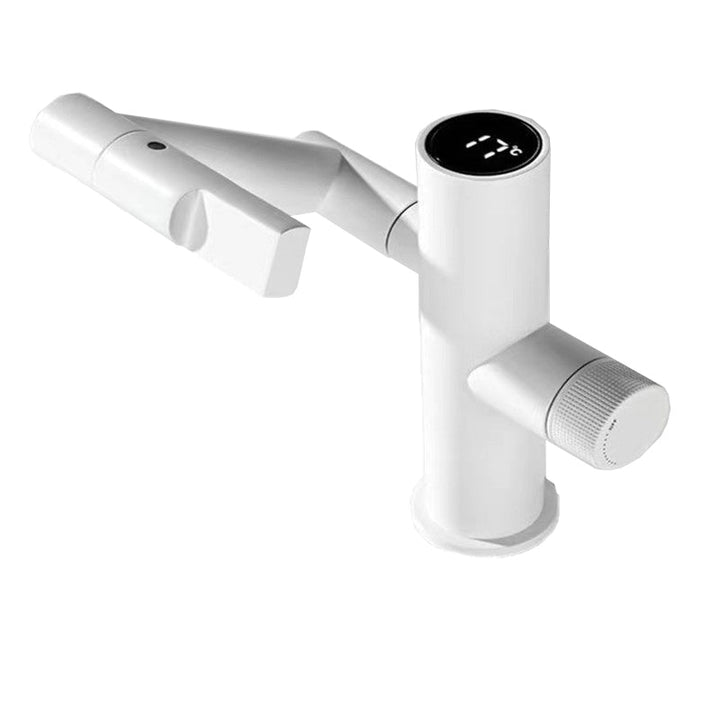 BowLift | Modern Vessel Sink Faucet Copper 1-Handle Low Arc Vessel Faucet for the Bathroom