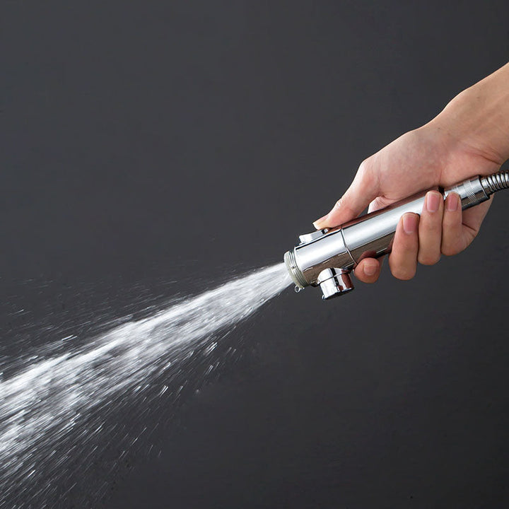 BowLift | Metal Universal Pressure Shower Head Adjustable Water Flow Handheld Shower Head