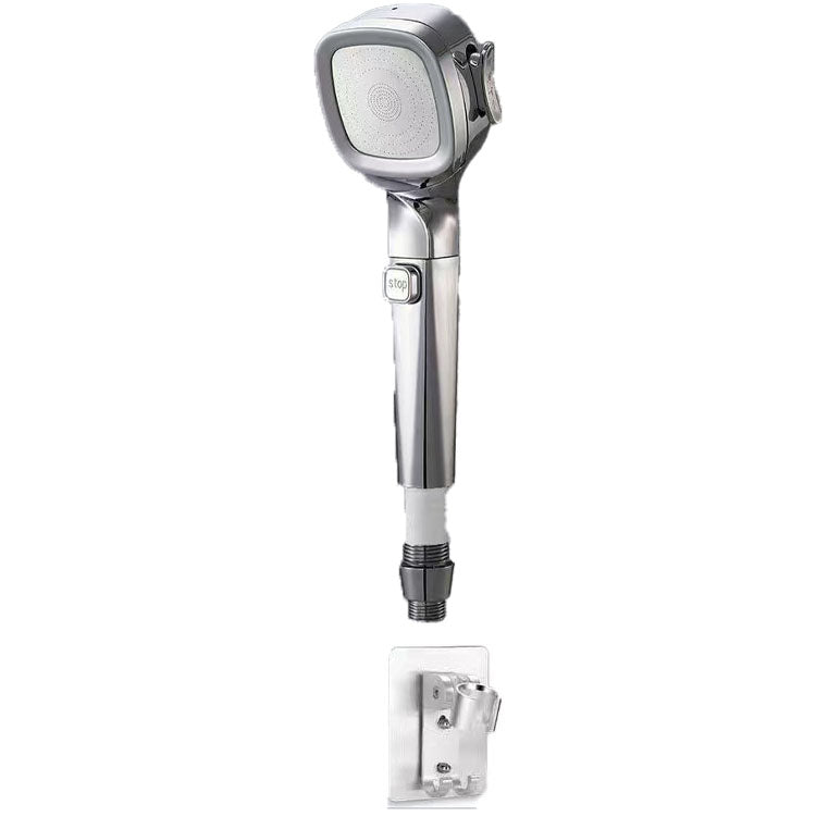 BowLift | 4-Stage Pressure Shower Head One-Button Water Stop Handheld Shower Head