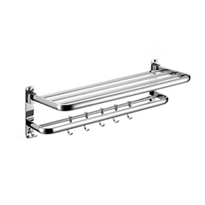 BowLift | Modern Stainless Steel Bathroom Shelf Paper Holder Bathroom Accessory Set