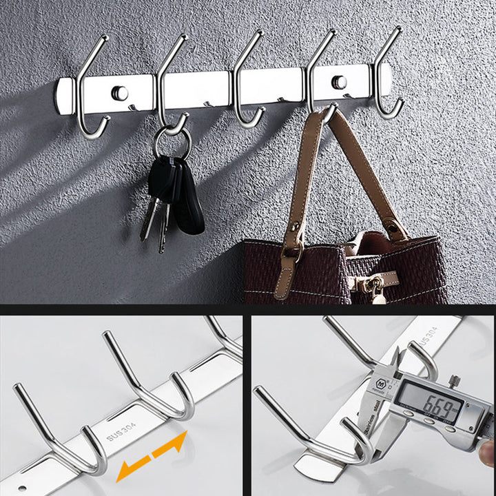 BowLift | Modern Stainless Steel Bathroom Shelf Paper Holder Bathroom Accessory Set