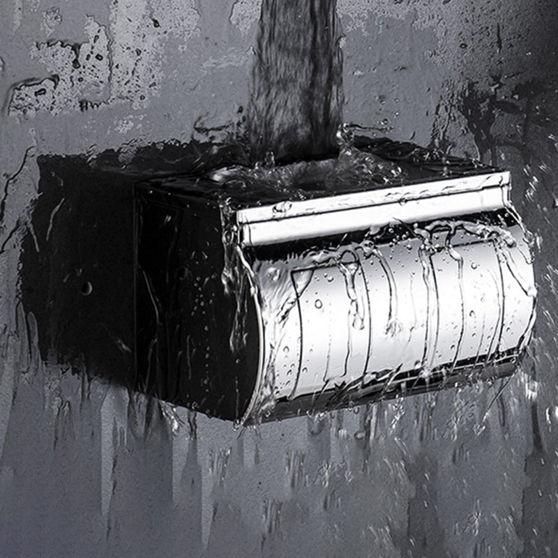 BowLift | Modern Stainless Steel Bathroom Shelf Paper Holder Bathroom Accessory Set