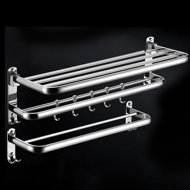 BowLift | Modern Stainless Steel Bathroom Shelf Paper Holder Bathroom Accessory Set