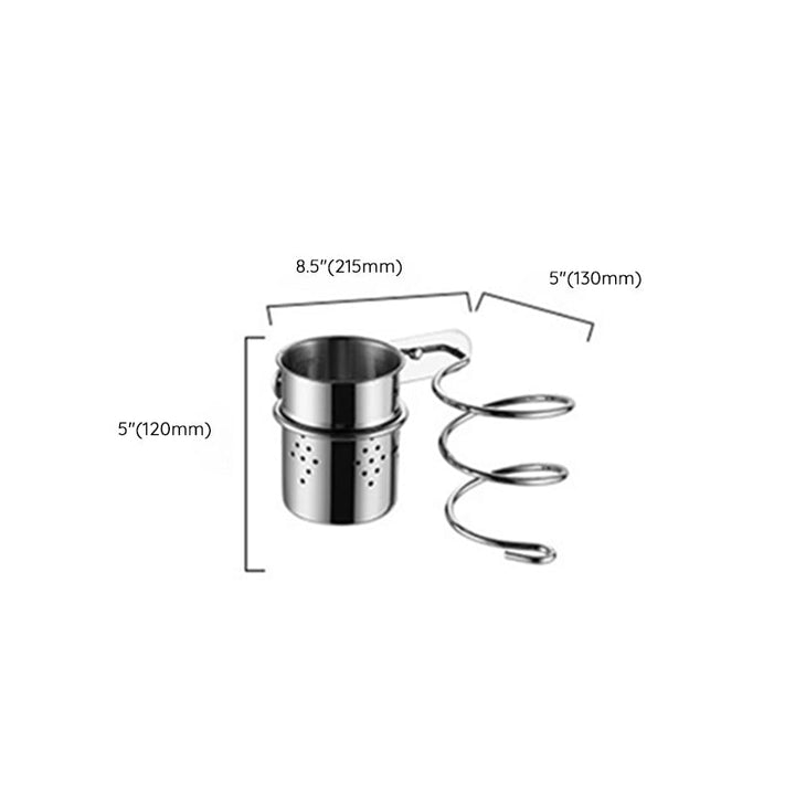 BowLift | Modern Stainless Steel Bathroom Shelf Paper Holder Bathroom Accessory Set