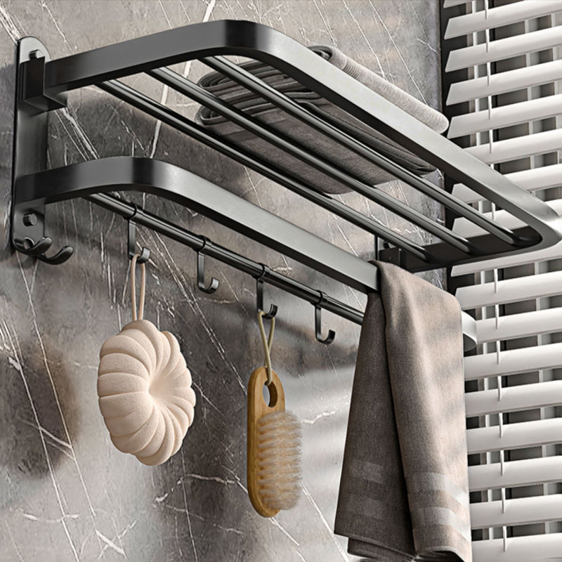 BowLift | Modern gray bathroom accessory set bathroom shelf bath hardware set