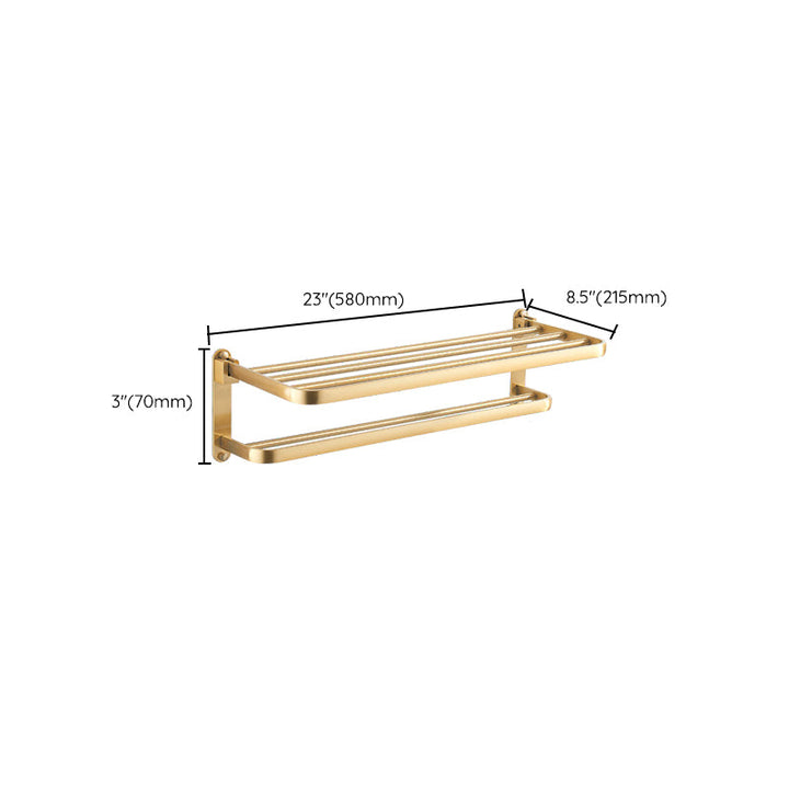BowLift | Modern Bathroom Hardware Paper Holder Bathroom Shelf Gold Bathroom Accessories Set