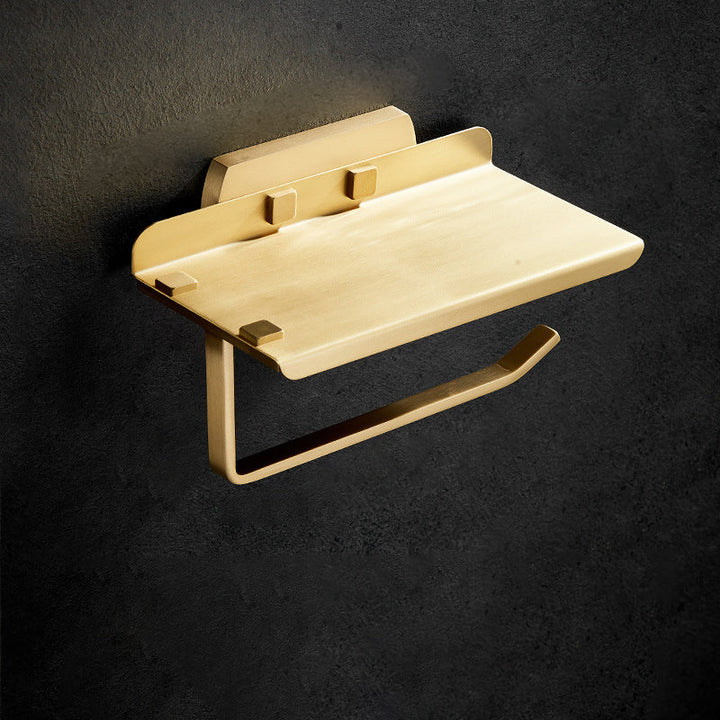 BowLift | Traditional Golden Bath Accessories Set Brass Bathroom Accessories Kit