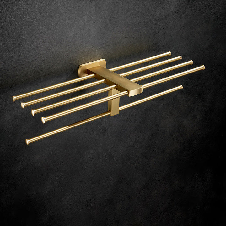 BowLift | Traditional Golden Bath Accessory Set Brass Bathroom Accessories Kit