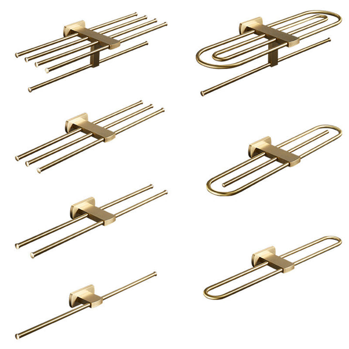 BowLift | Traditional Golden Bath Accessories Set Brass Bathroom Accessories Kit